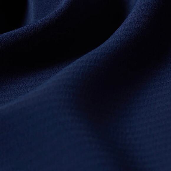 Hill House Home The Athena Nap Dress Wrinkle Resistant Navy Crepe M - Picture 2 of 9